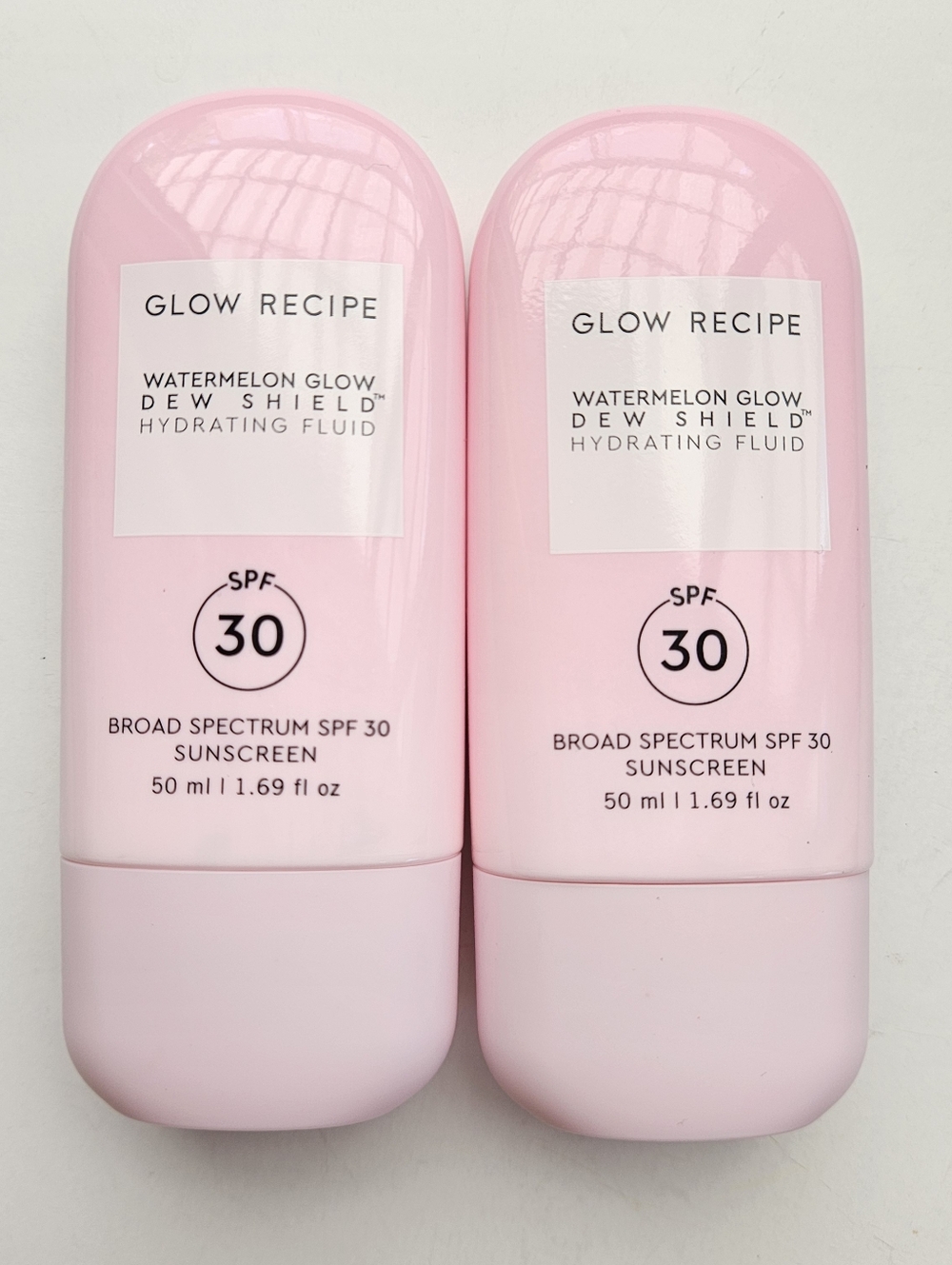 NWTx2 Glow Recipe Watermelon Glow Dew Shield Hydrating Fluid SPF 30 100 ML Total
